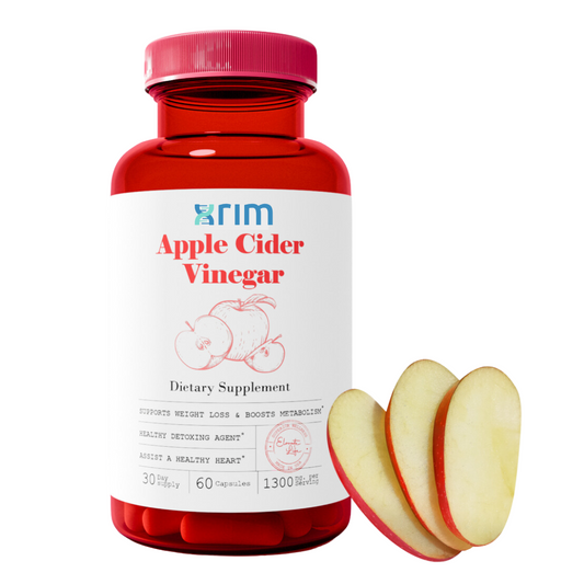 Apple Cider Vinegar Capsules 60 Ct - 1300 mg per serving