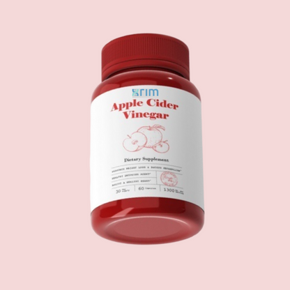 Apple Cider Vinegar Capsules 60 Ct - 1300 mg per serving