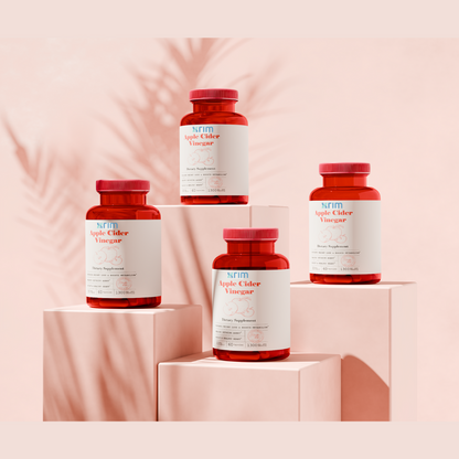 Berberine HCI and Apple Cider Vinegar Capsules Bundle 30-Day Supply for Men & Women