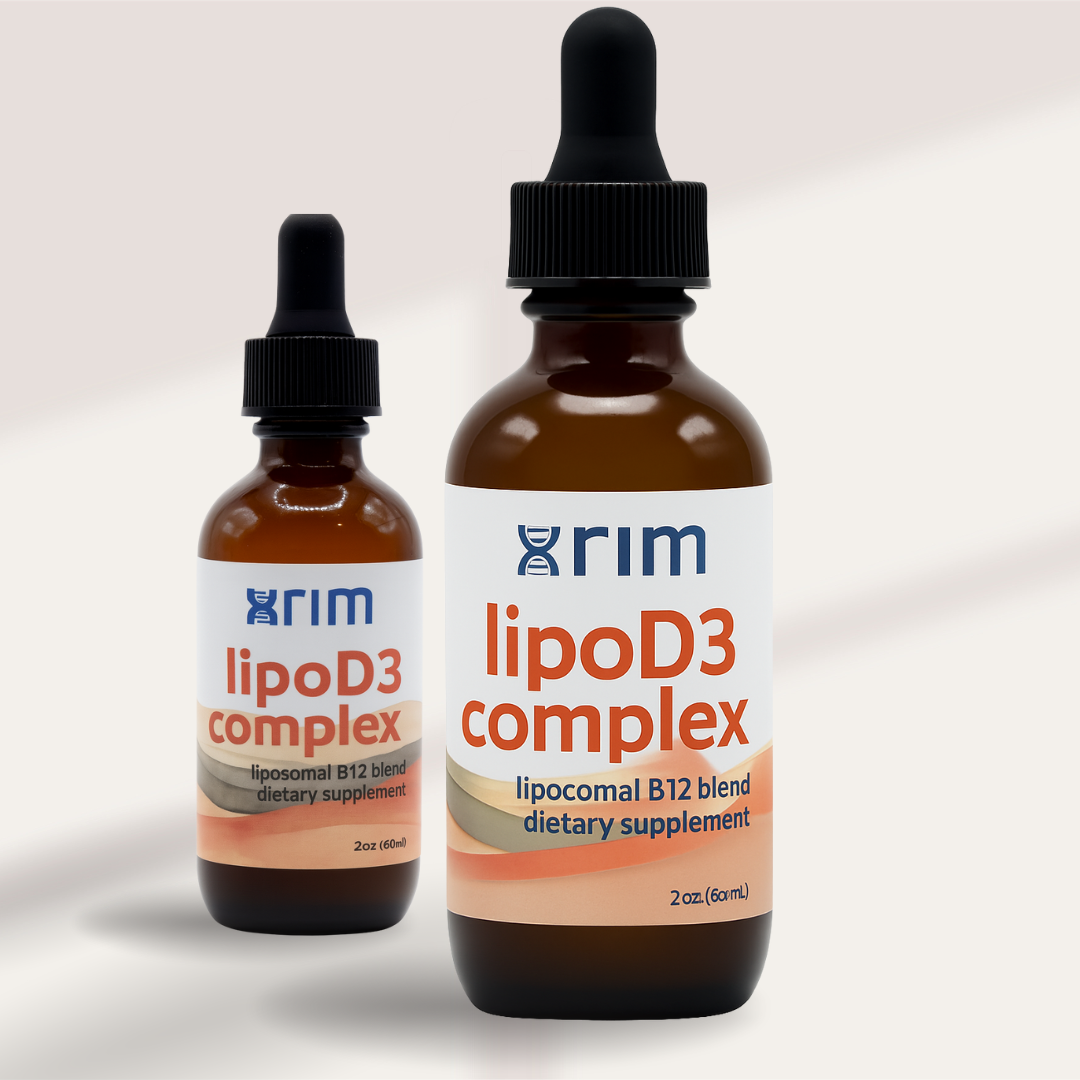 LipoD3 Complex – Liposomal Vitamin D3 5000 IU + K2, Selenium & CoQ10 | High Absorption Liquid Supplement – 60 Servings (2 bottles)