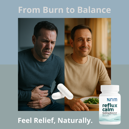 xrim Reflux Inhibitor - Natural Digestive Supplement for Stomach Comfort, Acid Balance & Nutrient Absorption - Betaine HCI with Pepsin - Vegan, Gluten Free & Non GMO - 180 Capsules (2 BOTTLES)