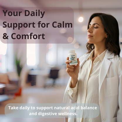 xrim Reflux Inhibitor - Natural Digestive Supplement for Stomach Comfort, Acid Balance & Nutrient Absorption - Betaine HCI with Pepsin - Vegan, Gluten Free & Non GMO - 180 Capsules (2 BOTTLES)
